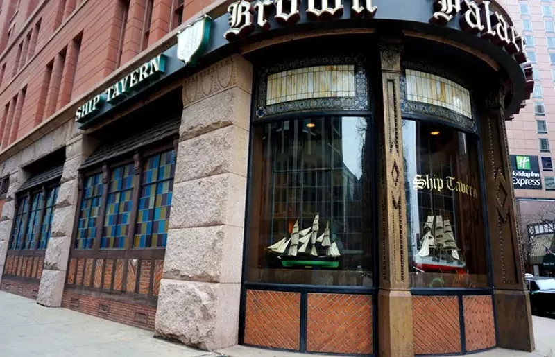 Image: The outside of the iconic Ship Tavern.