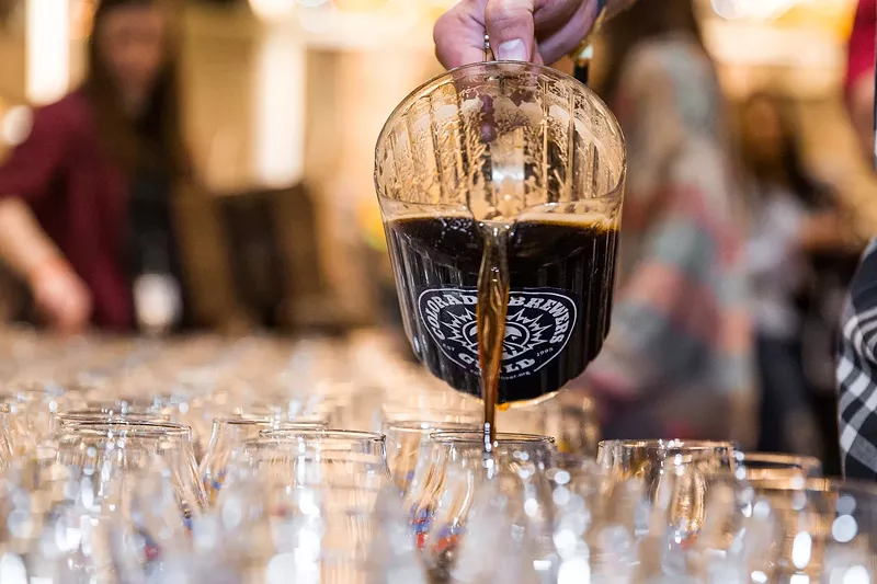Image: The gang was all beer at the fifth annual Collaboration Fest.