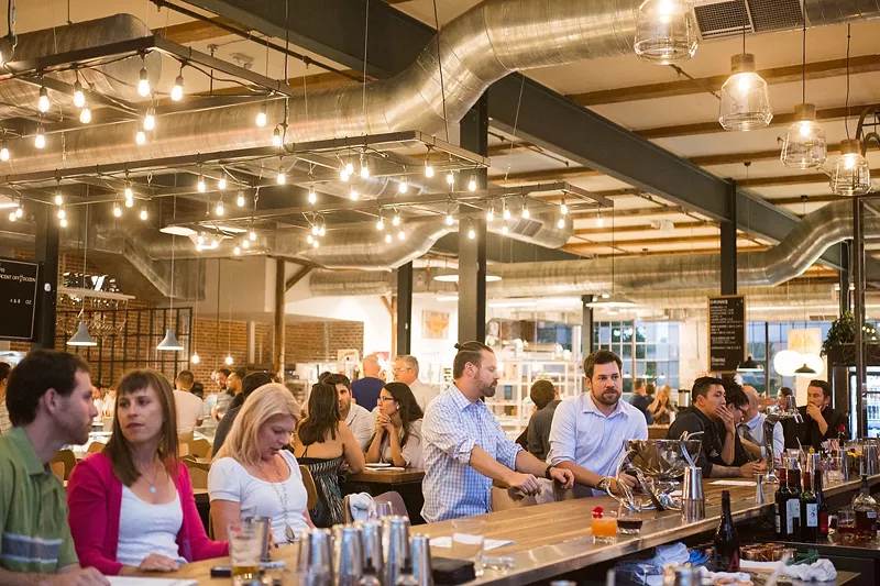 Image: Curio Bar at Denver Central Market will teach you how to party with class and cocktails.