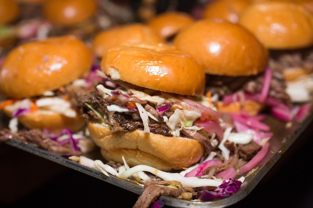 If a food festival was held in a forest and there wasn't a slider in sight, did it really happen?