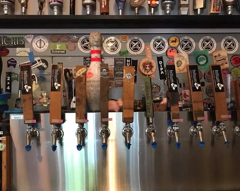Image: Hops & Pie's taps will be filled with holidays beers come Saturday.