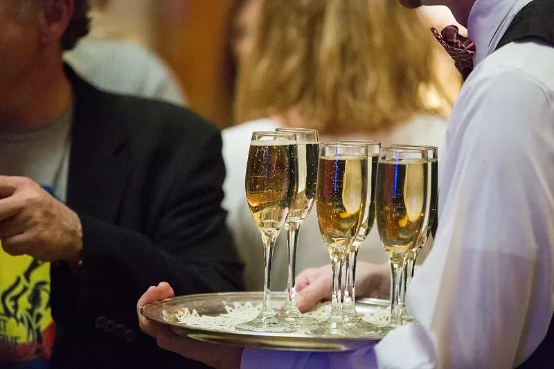 Image: The days of casually plucking champagne off a silver platter are long gone (thanks, COVID) but you can still celebrate at Spark!, a socially distanced sparkling wine fest.