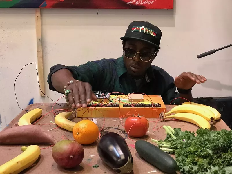 Image: DJ Cavem and his beets.