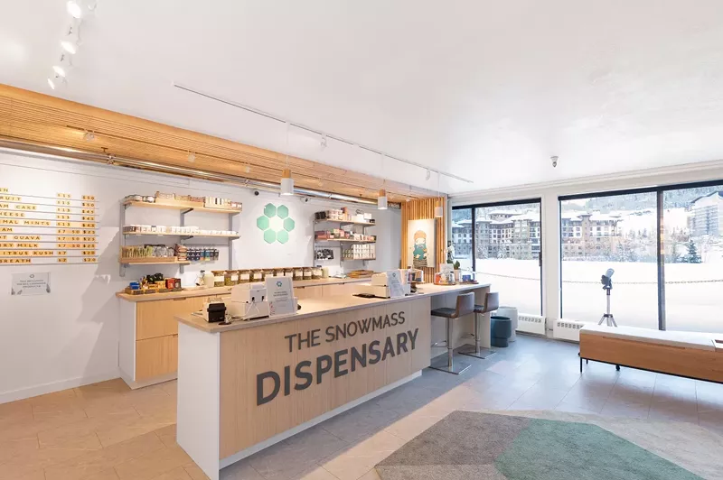 Image: The Snowmass Dispensary officially opened for business on December 22, 2021.