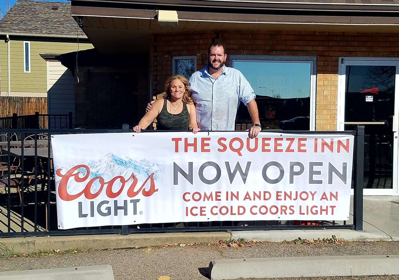 Missy and Michael Dalvit, owners of the Squeeze.