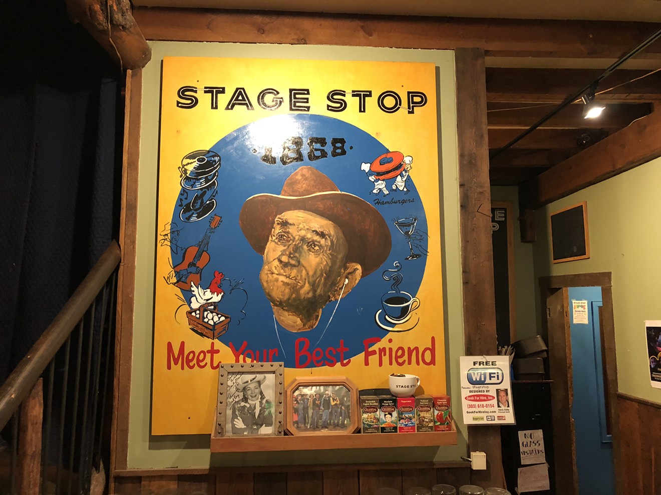 Meet your best friend at the Stage Stop.