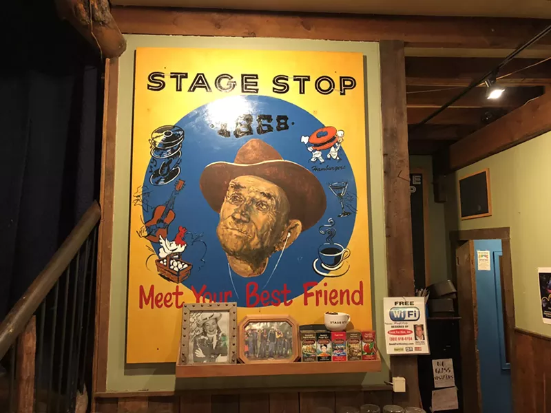 Image: Meet your best friend at the Stage Stop.