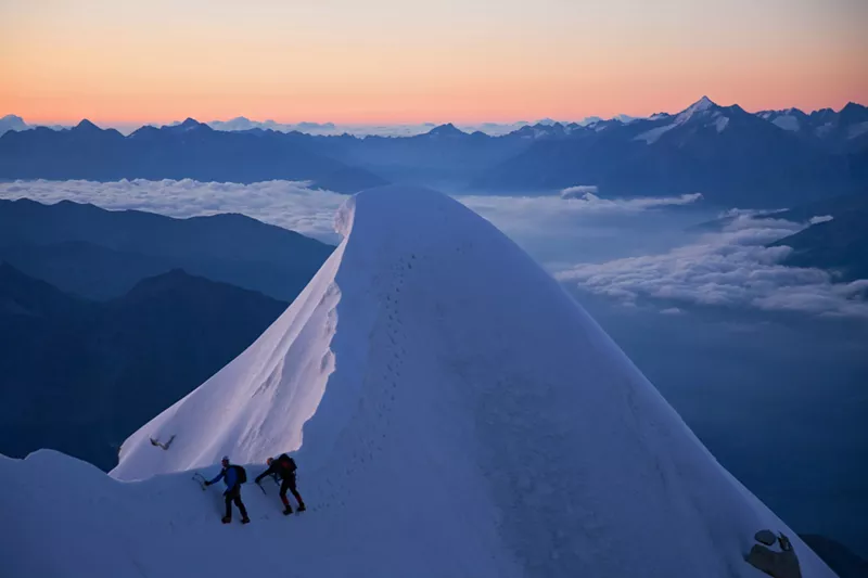 Image: Mountain, a seventy-minute documentary directed by Jennifer Peedom, surveys, without narrative or title cards, slopes and cliffs and apexes around the globe.