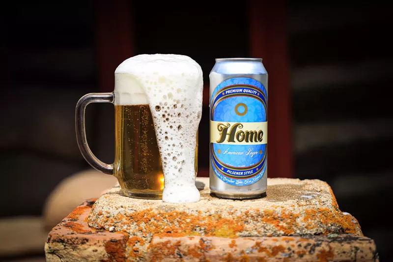 Image: Home is an American Lager by the team behind Knotted Root Brewing.