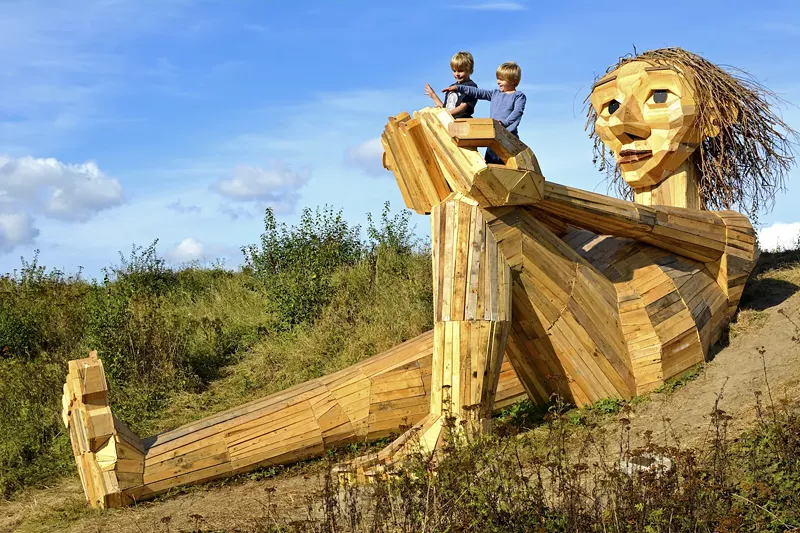 Image: Danish sculptor Thomas Dambo will bring giants to Breckenridge for the Breckenridge International Festival of Arts.