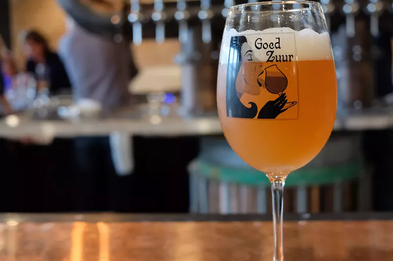 Image: Goed Zuur is a beer destination in Five Points.