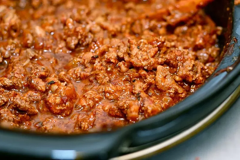 Image: Green chile may be king in Denver, but there's also some great chili con carne.