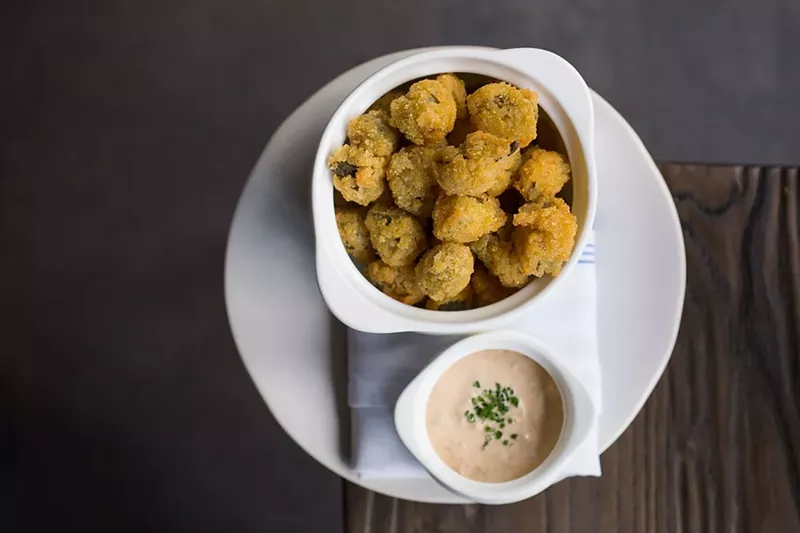Image: If you're going to pretend to be Southern for a day, at least eat your fried okra.