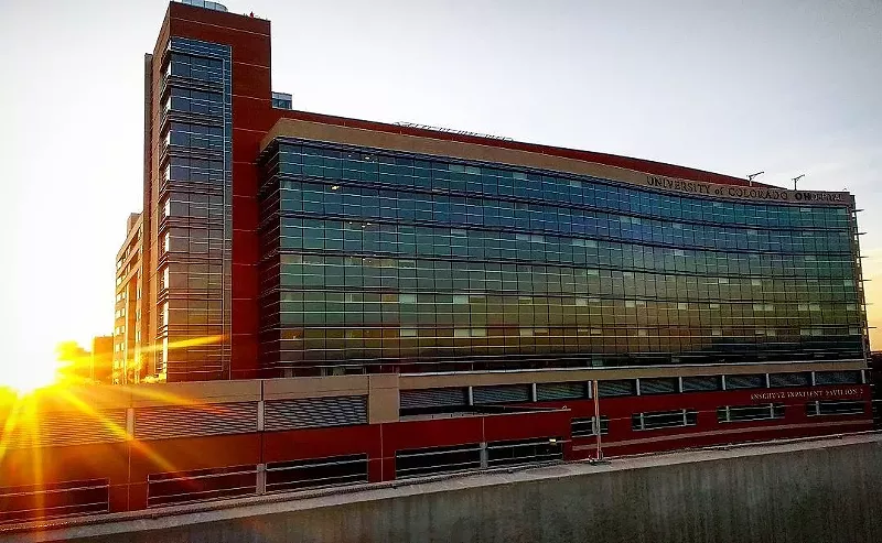 Image: University of Colorado Hospital in Aurora.