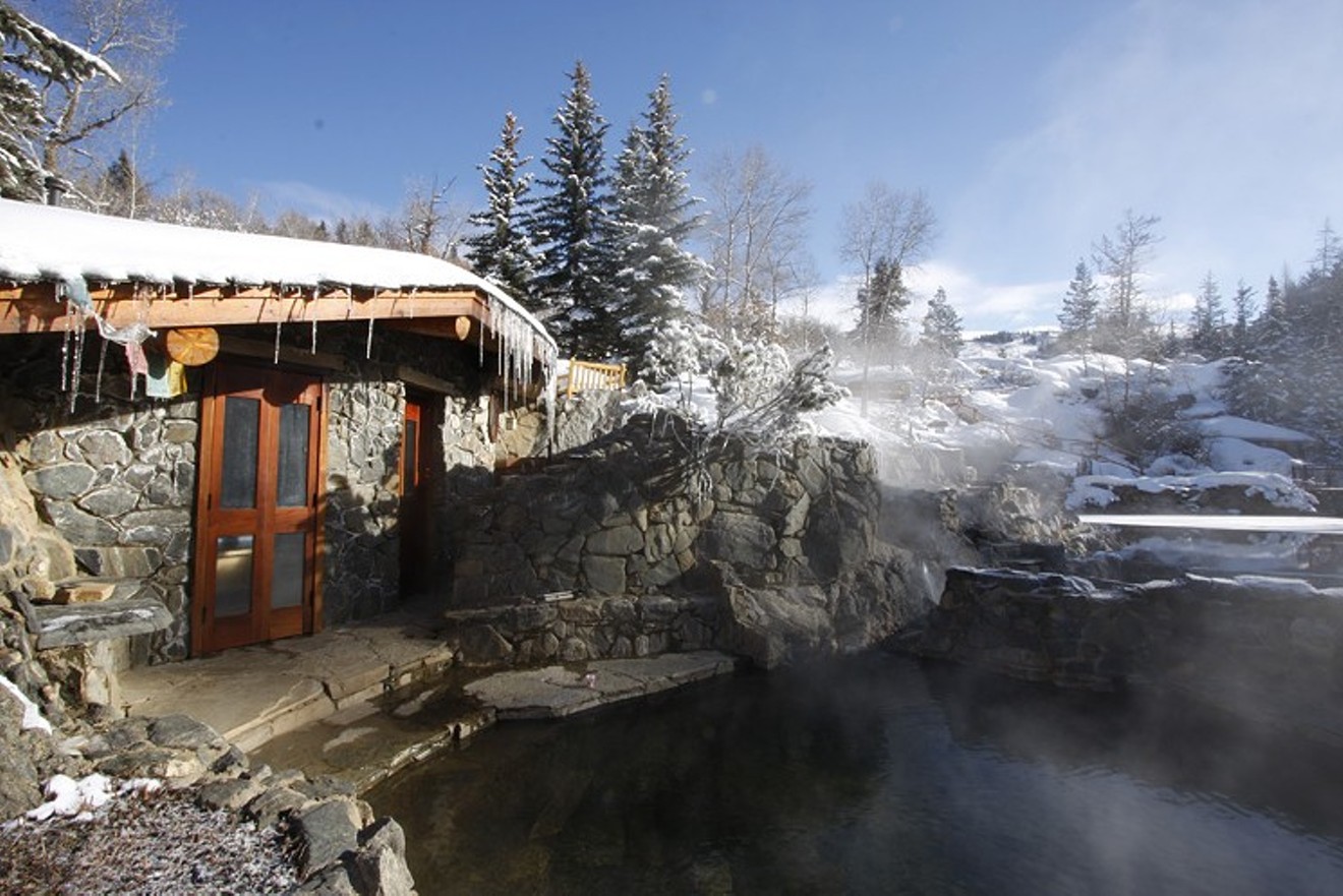 Strawberry Park Natural Hot Springs in Steamboat.