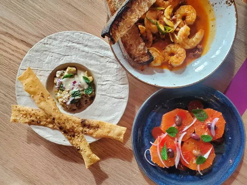 Image: Mediterranean tapas are the focus at Three Saints Revival.