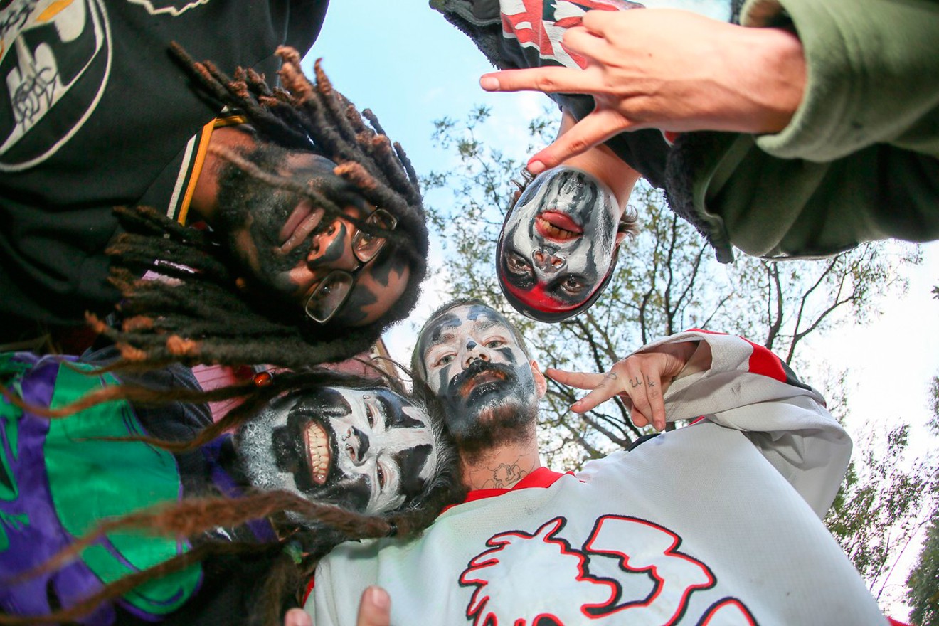 Juggalos gathered in Boulder at the September Insane Clown Posse concert.