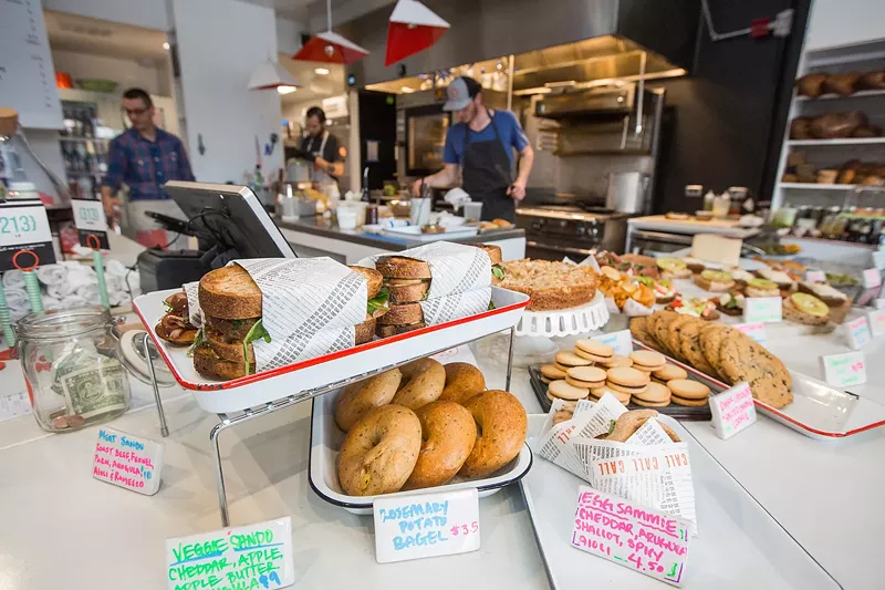 Image: The pastry counter at Call.