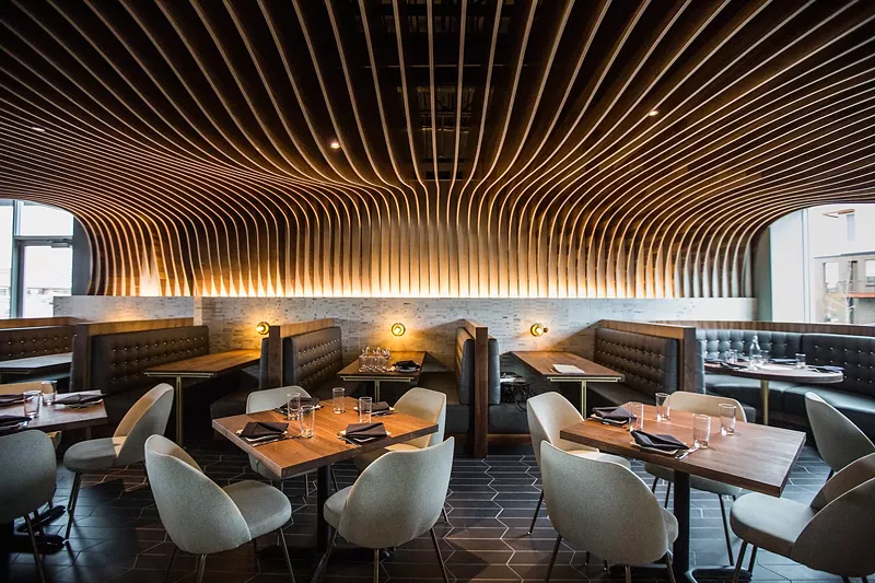 Image: The beautiful new dining room at Concourse.