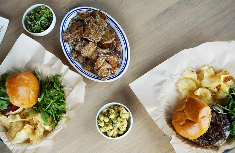 Image: Even with new menu items, a trip to Next Door wouldn't be complete without potato smashers.