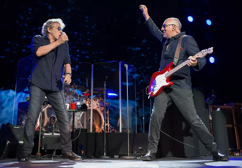 Image: The Who plays Denver in fall of 2019.