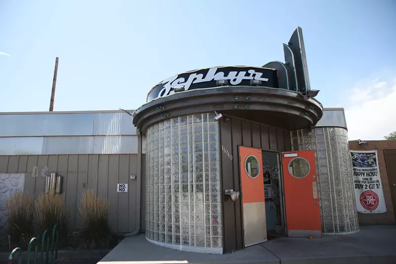 Image: The Zephyr Lounge has been at 11940 East Colfax Avenue for almost 75 years.