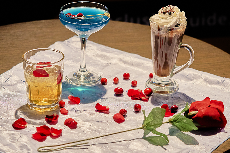 A selction of the offerings at Arvada Center's bar.