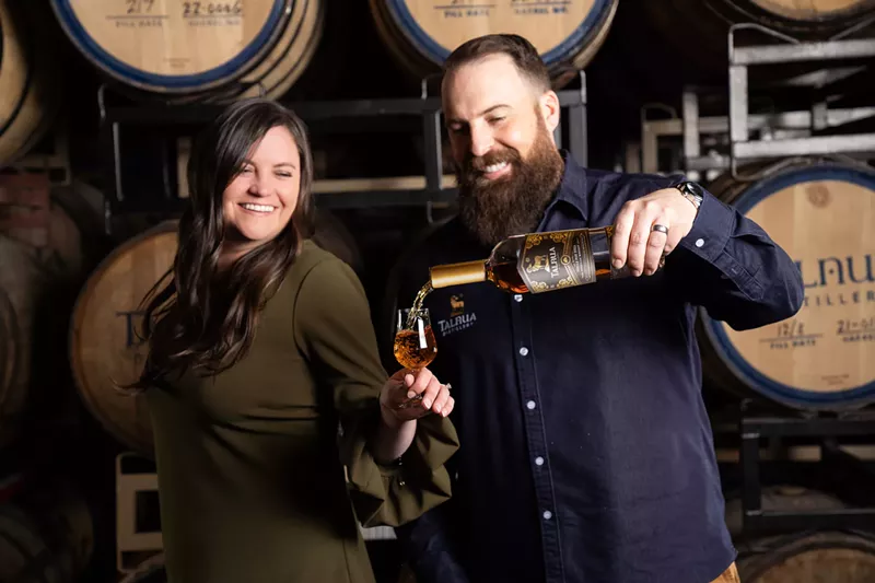 Image: distillery owners