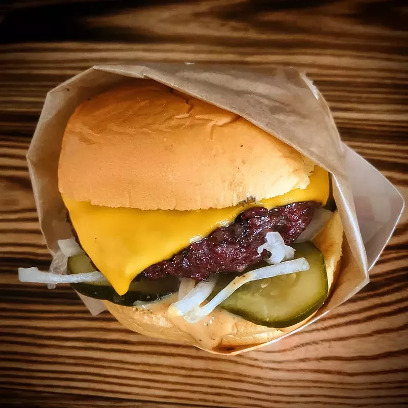 Image: This cheeseburger at Owlbear takes more than an hour to make — and about thirty seconds to eat.