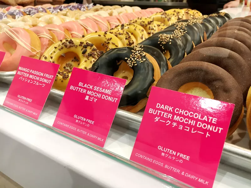 Image: Mochi doughnuts at Third Culture Bakery.