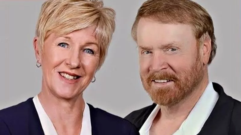 Image: Julie Hayden and Chuck Bonniwell are out as co-hosts of an afternoon program on 710 KNUS.