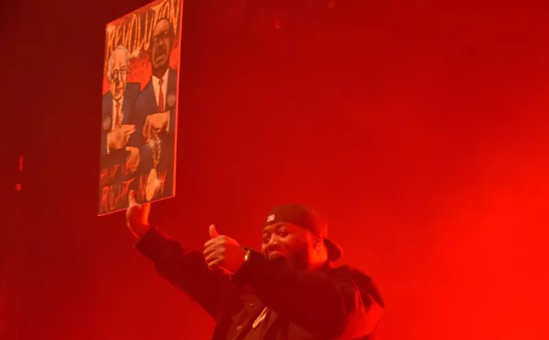 Image: This Artist Gave Killer Mike an MLK/Bernie Sanders Run the Jewels Poster