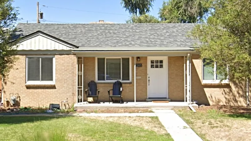 Image: This five-bedroom, three-bathroom, 2,574-square-foot home at 2245 Rosemary Street was listed three days ago for $750,000.