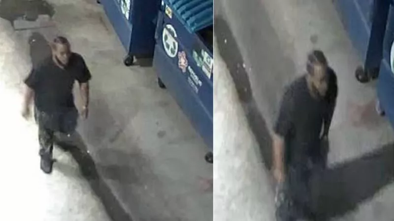 Image: The man suspected of killing security guard Lucardio Kroener, as seen in images distributed by the Denver Police Department.