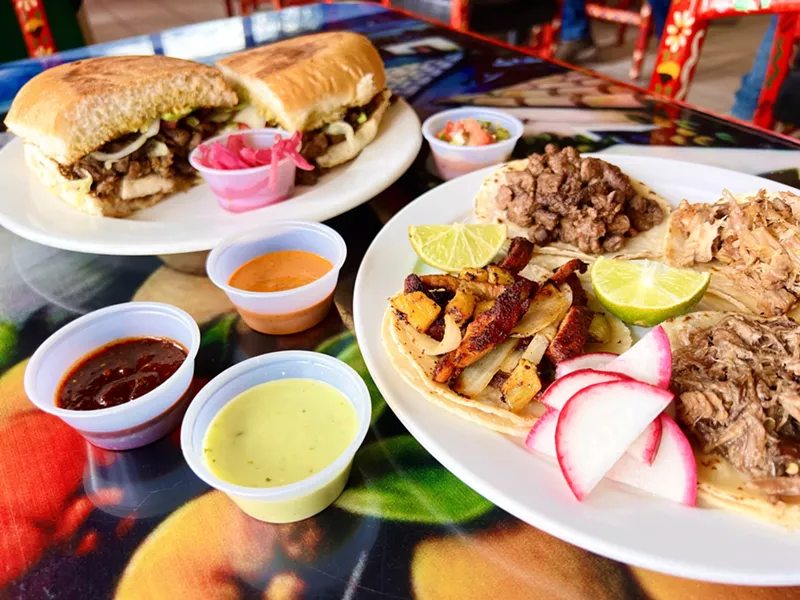 Image: The food at Carniceria La Perla is made with care.