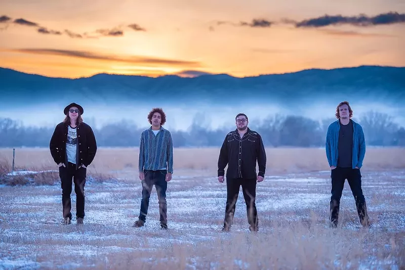 Image: The four members of Magic Beans standing together