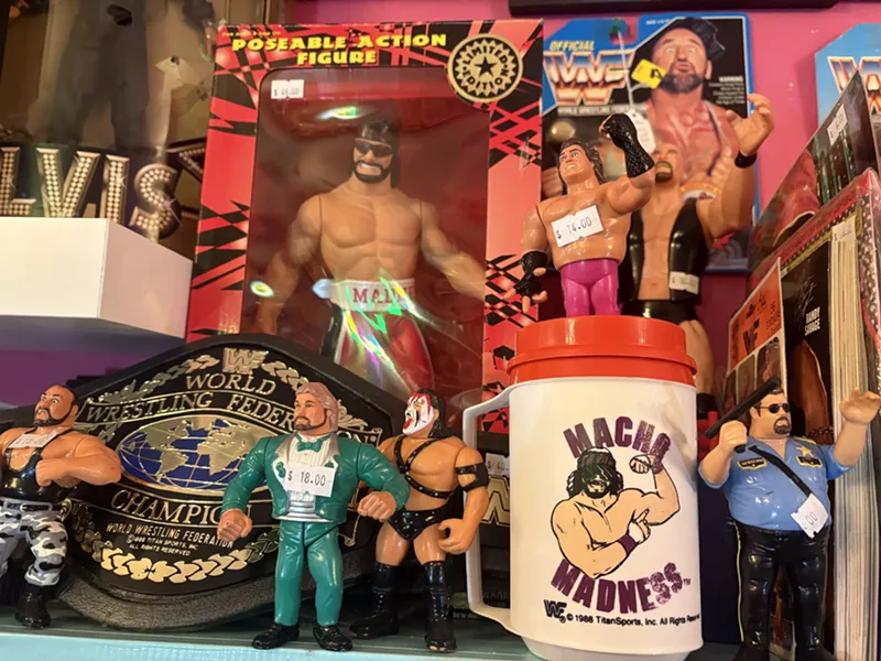 Image: macho man toys