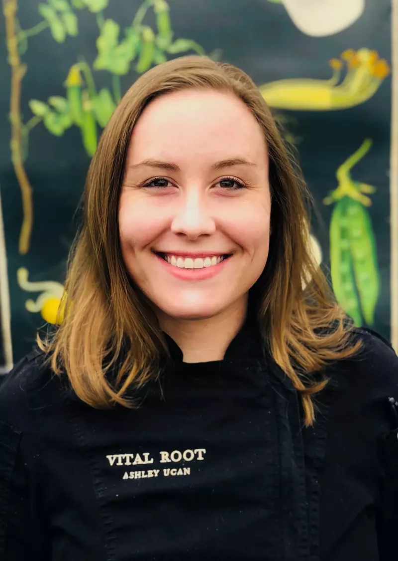 Image: Ashley Ucan was recently named executive chef at Vital Root.