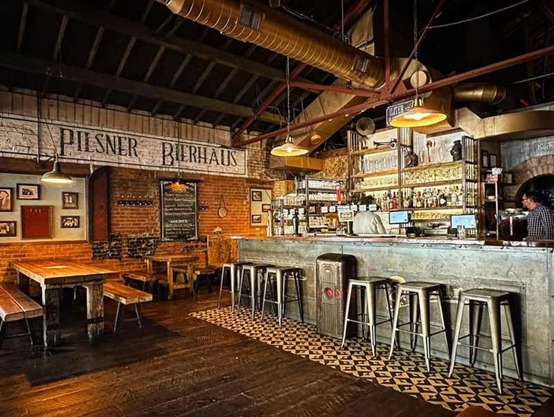 Image: Old style European bar.