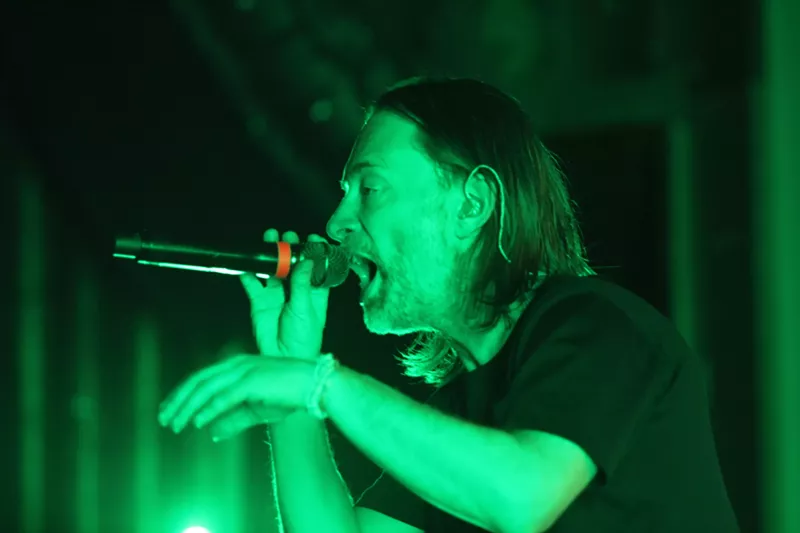 Image: Thom Yorke at the Paramount Theatre on Tuesday, December 11, 2018.