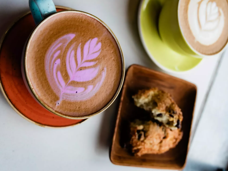 Image: a latte