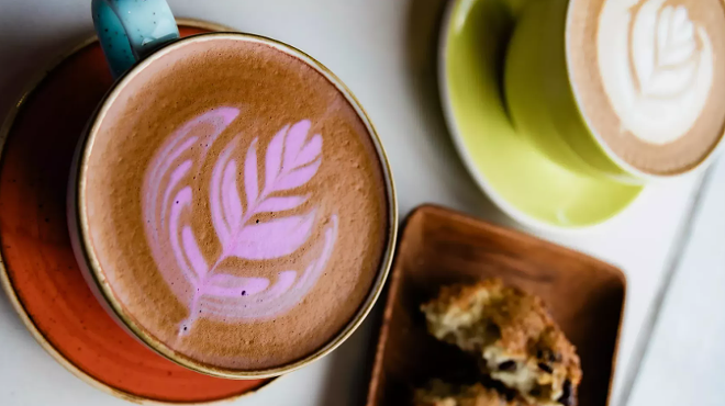 a latte