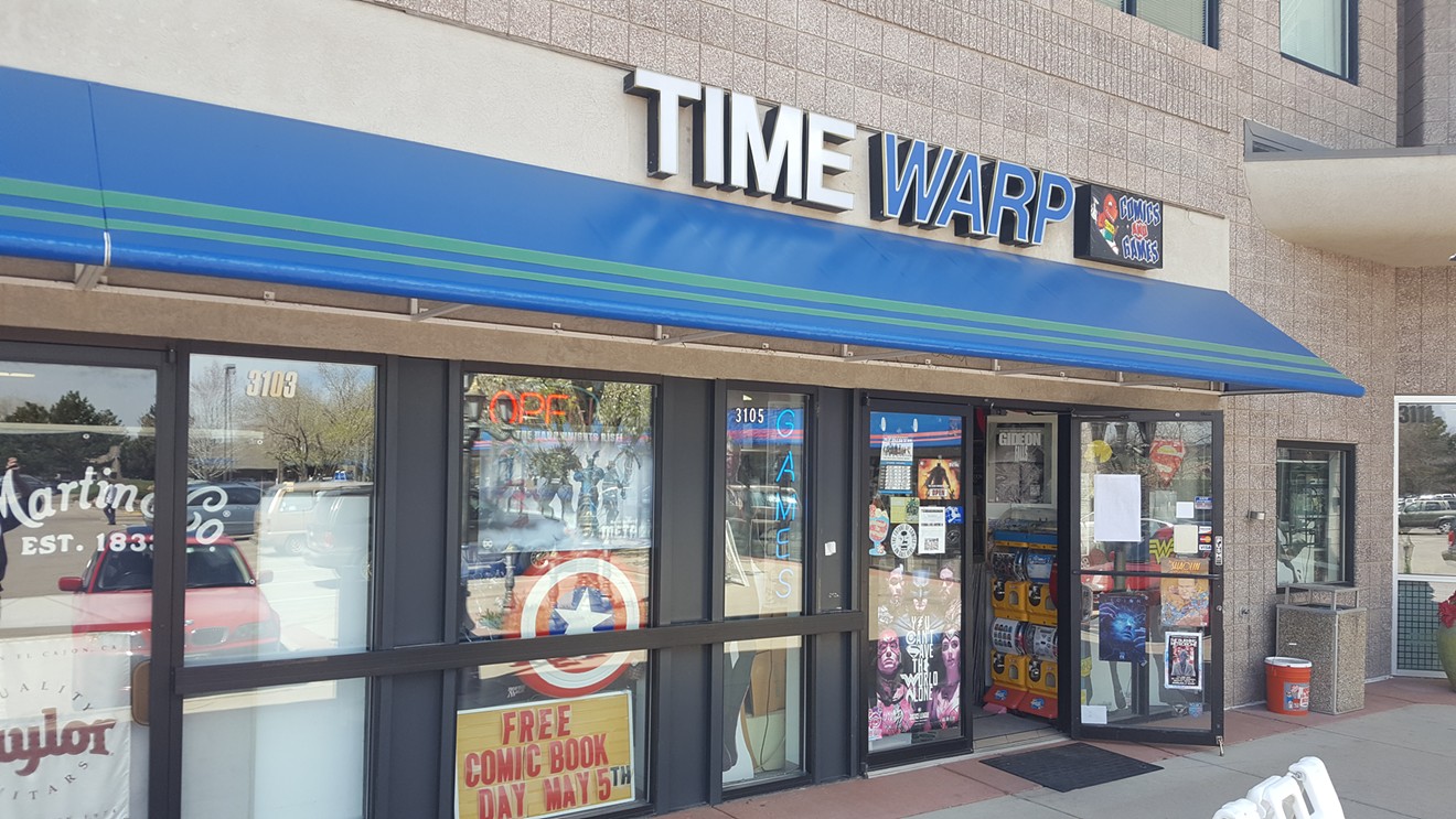 Time Warp Comics and Games is recovering from a Facebook hack.