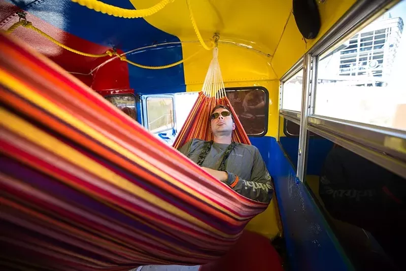 Image: Enjoy the last true month for hammocks.