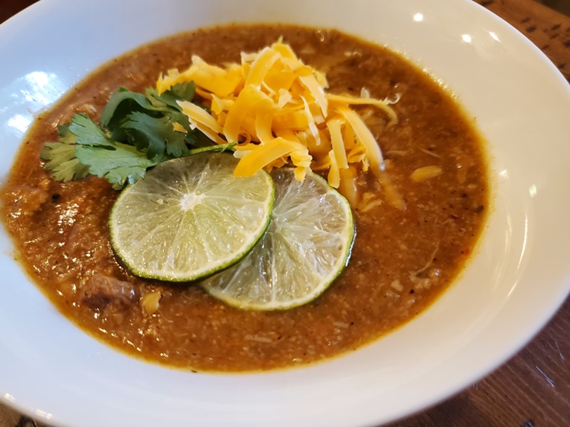 The best green chile often comes out of home kitchens.