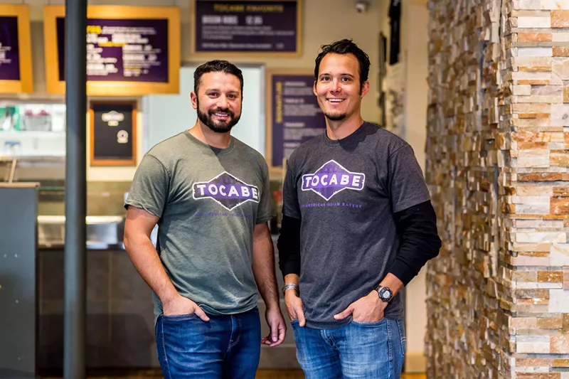 Image: Tocabe founders Ben Jacobs and Matt Chandra.
