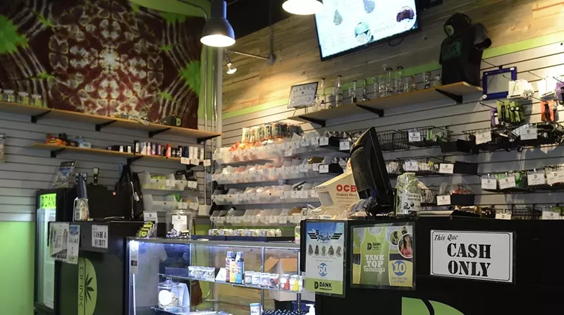 Image: Stop at your bank before hitting up a dispensary, unless you want to be stuck with ATM fees.