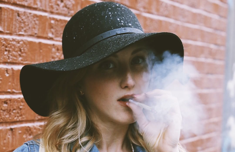Image: Cannabis tour guide Mia Jane studies both science and laws surrounding the plant to answer curious tourists and beginners.