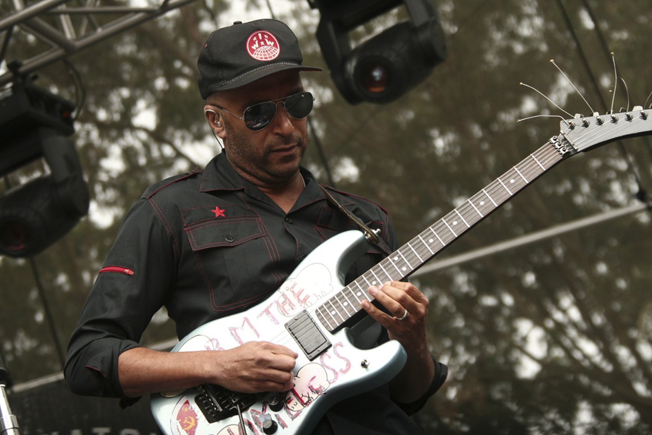 Tom Morello plays Hard Halloween at Red Rocks on October 26.