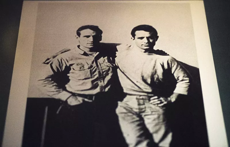 Image: Neal Cassady and Jack Kerouac.